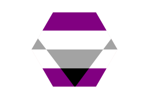 Vector de bandera ageosexual gratis | SVG y PNG flag