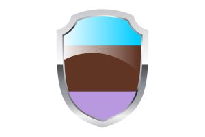 Androsexual Shield Logo flag
