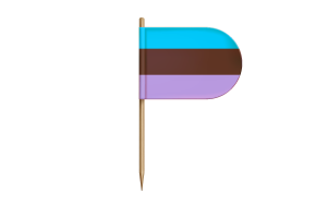 Androsexual Flag for Desk, Table flag