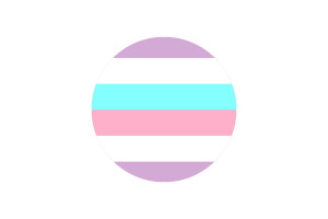 Bigender Flag Circle Vector Free flag