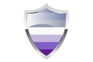 Bandera de Butch con escudo medieval flag