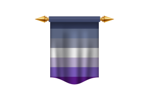 Banner real de bandera de Butch flag