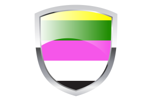 Clipart della Bandiera Nazionale di Ceterosexual flag