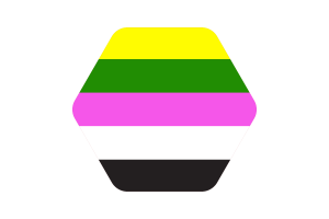 Illustrazione Vettoriale della Bandiera Ceterosexual flag