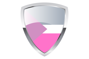 Coeosexual Shield Flag flag