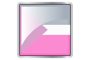 Coeosexual Flag Square icon flag