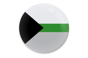 Demiromantic Flag Vector Art flag