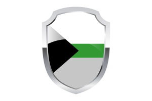 Demiromantic Shield Logo flag