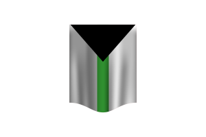 Demiromantic Flag Banner flag