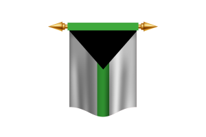 Demiromantic Flag Royal Banner flag