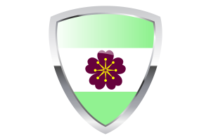 Diamoric Shield Flag flag