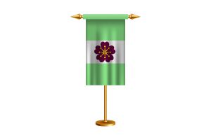 Diamoric Ceremonial Flag Vector Free flag