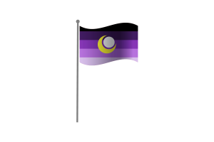 Waving Flag of Enbian flag