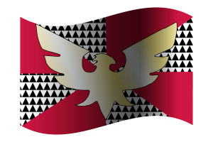 Feather Pride Flag flag