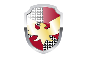 Feather Pride Shield Logo flag