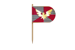 Feather Pride Flag for Desk, Table flag