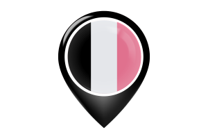 Icona della mappa della bandiera di Femaric flag