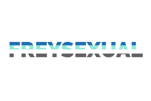 Freysexual Text Art flag