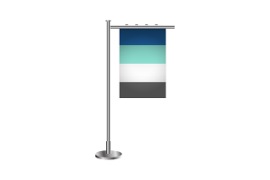 3d Freysexual Standing Flag flag
