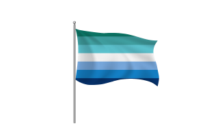 Símbolo de la bandera Gaymale flag