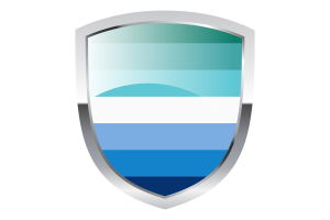 Clipart de la bandera nacional de Gaymale flag