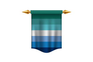 Banner real de la bandera de Gaymale flag