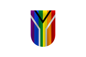 Drapeau de la fierté gay d'Afrique du Sud vecteur téléchargement gratuit (SVG, PNG) flag