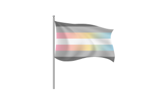 Demifluid Flag symbol flag