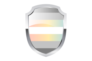 Demifluid Shield Logo flag