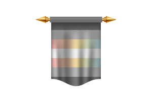 Demifluid Flag Royal Banner flag