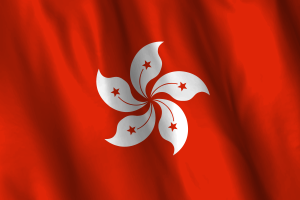 National Flag of Hong Kong flag