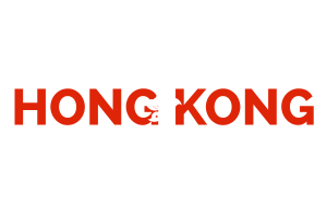 Hong Kong Text Art flag