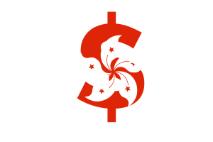 Hong Kong Currency icon flag
