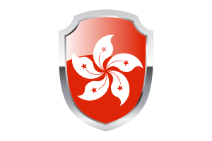 Hong Kong Shield Logo flag