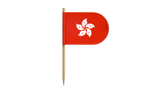 Hong Kong Flag for Desk, Table flag