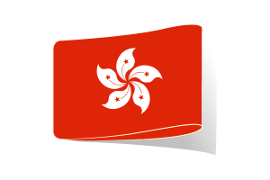 Hong KongFlag Illustration Clipart flag