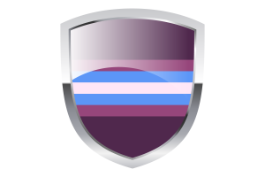 National Flag of Gender-Nonconforming Clipart flag