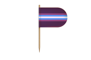 Gender-Nonconforming Flag for Desk, Table flag