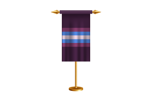 Gender-Nonconforming Ceremonial Flag Vector Free flag