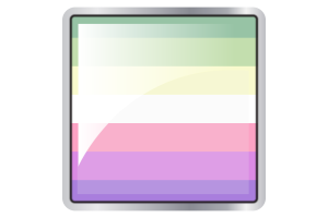 Genderfae Flag Square icon flag