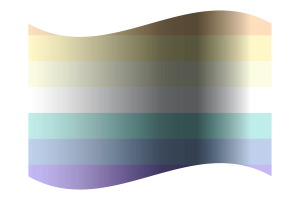 Genderfaun Flag flag