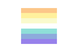 Genderfaun Flag Clipart flag
