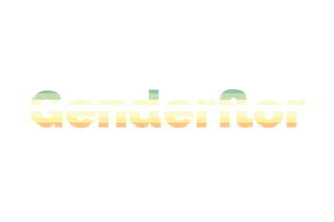 Genderflor Text Art flag