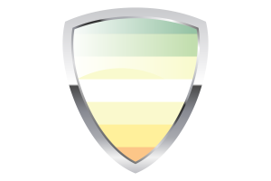 Genderflor Shield Flag flag