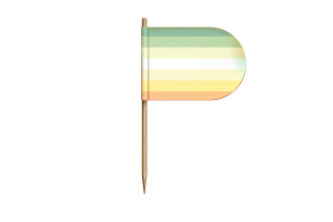 Genderflor Flag for Desk, Table flag