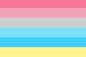 Bandera de Genderflux flag