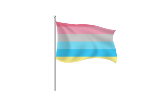 Símbolo de la Bandera de Genderflux flag