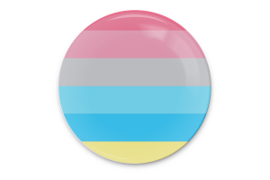 Arte Vectorial de la Bandera de Genderflux flag