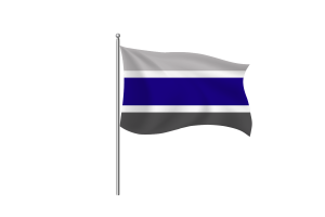 Symbole de drapeau Greygender flag
