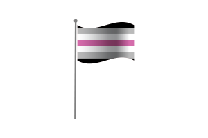 Waving Flag of Librafemme flag
